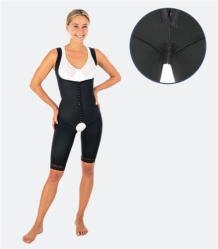 Coolmax&reg; Elegance short Lipo-Panty&reg; high back& Zipper crotch- EC/034
